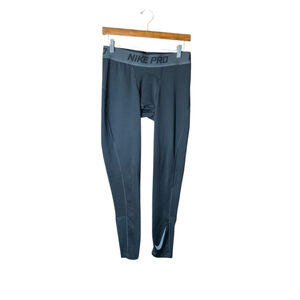 Nike Pro Dri-Fit Large Men’s Black Heathered Leggings